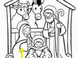 Nativity Scene Coloring Pages Printable Artesanato Virtual Tecnicas De Artesanato