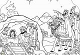 Nativity Scene Coloring Pages Printable Free Free Printable Nativity Coloring Pages for Kids