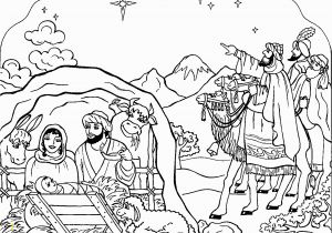 Nativity Scene Coloring Pages Printable Free Free Printable Nativity Coloring Pages for Kids