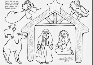 Nativity Scene Coloring Pages Printable Free Free Printable Nativity Scenes