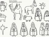 Nativity Scene Coloring Pages Printable Free Manger Animals Coloring Pages Coloring Home