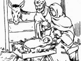 Nativity Scene Coloring Pages Printable Free Printable Nativity Stable Template