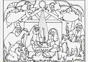 Nativity Scene Coloring Pages Printable Free Serendipity Hollow Nativity Coloring Book Page