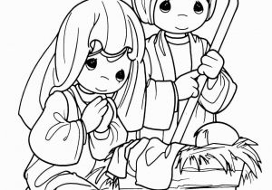 Nativity Scene Coloring Pages Printable Free Xmas Coloring Pages