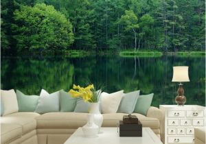 Nature Murals for Walls Home Fice Decor Mural Wall Papers 3d Nature Green forest Landscape