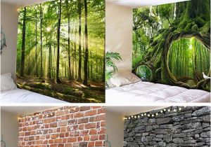 Nature Wall Mural Ideas Nature and Stone Print Wall Tapestries