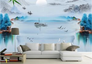 Nature Wall Murals Cheap Customized Wallpaper 3d Wall Murals Wallpaper Ink Painting