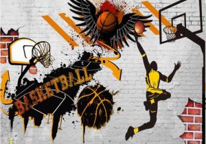 Nba Wall Murals Beibehang Custom Wallpaper Living Room Bedroom Background 3d