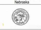 Nebraska Flag Coloring Page Geography Blog Nebraska State Flag Coloring Page