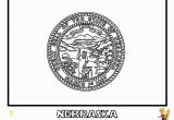 Nebraska Flag Coloring Page Noble Usa Flags Printables State Flags Nebraska Wyoming Territories