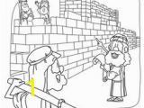 Nehemiah Builds the Wall Coloring Page 154 Best Old Test Coloring Pages Images