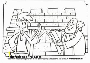 Nehemiah Builds the Wall Coloring Page Nehemiah Coloring Pages Nehemiah and the Wall Sunday School Lessons