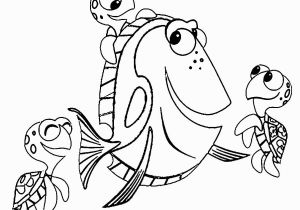Nemo and Friends Coloring Pages Nemo Coloring Pages Free Finding Dory Coloring Pages Beautiful Free