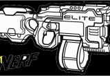 Nerf Blaster Coloring Page Nerf Coloring Pages to Print – Pusat Hobi