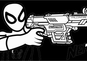 Nerf Blaster Coloring Page Nerf Guns Coloring Pages