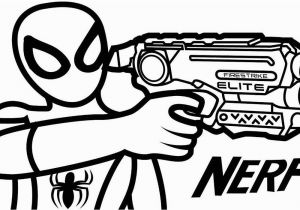 Nerf Blaster Coloring Page Pin On Printableshelter