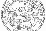 Nevada State Seal Coloring Page California Drawing at Getdrawings