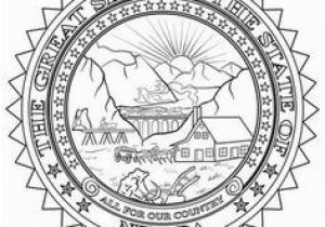 Nevada State Seal Coloring Page Nevada State Seal Coloring Page Nevada History Pinterest