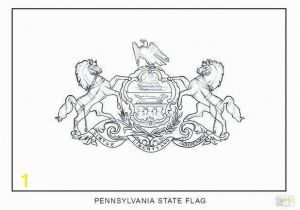 New Jersey State Flag Coloring Page Beautiful Pennsylvania State Flag Coloring Page Heart Coloring Pages