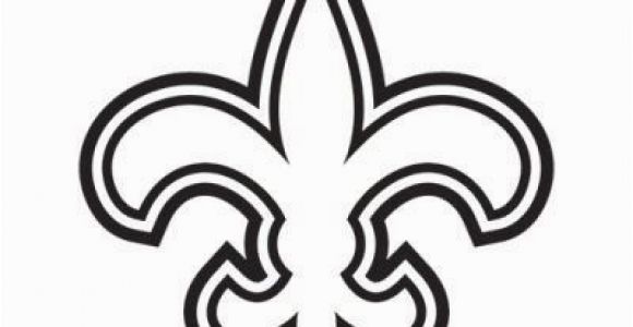 New orleans Saints Coloring Pages Fleur De Lis Decal New orleans Saints by Swampkatkreations