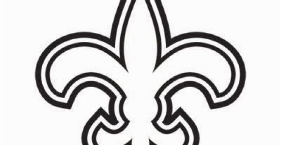 New orleans Saints Coloring Pages Fleur De Lis Decal New orleans Saints by Swampkatkreations