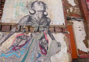 New orleans Wall Mural New York Street and Installation Artist Swoon Uses Humanity