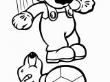 New Super Mario Bros Coloring Pages to Print Mario Mario Bros Kids Coloring Pages