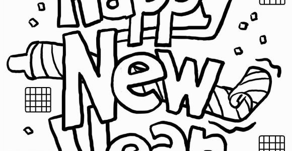 New Year Coloring Pages Free Printables Free Printable New Years Coloring Pages for Kids