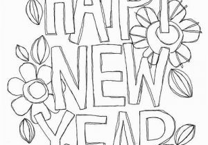 New Year S Eve Coloring Pages Free Printable Happy New Year with Images