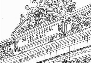 New York City Coloring Pages for Kids Gotham City Coloring Pages