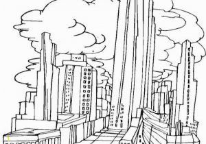 New York City Skyline Coloring Pages New York Skyline Coloring Page at Getdrawings