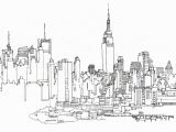 New York City Skyline Coloring Pages Pin On Nyc