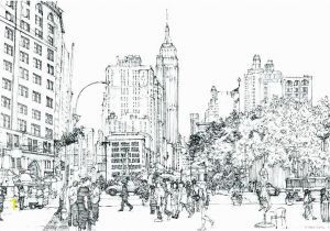 New York City Skyline Coloring Pages Skyline Coloring Pages – Cingularfo