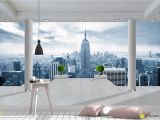 New York City Skyline Wall Mural Digital Wallpaper City View Fototapett Digital