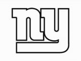 New York Giants Logo Coloring Page New York Giants Logo Coloring Page