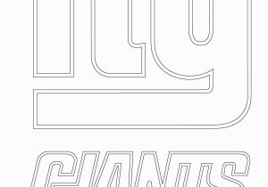 New York Giants Logo Coloring Page New York Giants Logo Coloring Page