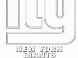 New York Giants Logo Coloring Page Nfl Logos Coloring Pages
