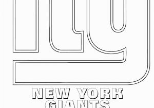 New York Giants Logo Coloring Page Nfl Logos Coloring Pages
