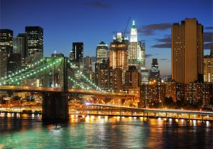 New York Lights Wall Mural New York City California tour Blog