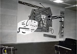 New York Mural Stuart Davis Dedication Of Wnyc Studio Murals the Nypr Archive Collections