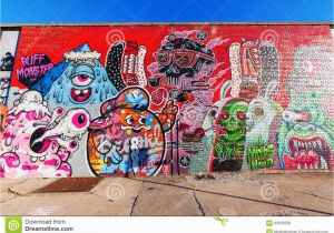 New York Murals for Walls Mural Art In Bushwick Brooklyn Nyc Editorial Image Image Of Face