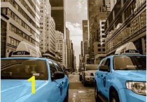 New York Taxi Wall Mural 44 Best New York Taxi Images