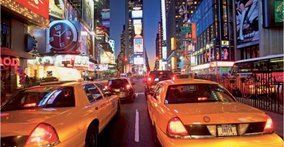 New York Taxi Wall Mural New York Taxi Wall Mural