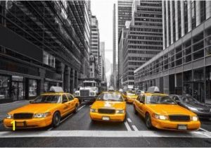 New York Taxi Wall Mural Pin by Fatima Dias On New York Pinterest