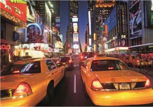 New York Times Square Wall Mural Fototapete Tapete New York Times Square Taxi Bei Europosters Kostenloser Versand