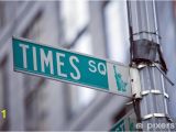 New York Times Square Wall Mural Image Of A Street Sign for Times Square New York Wall Mural Vinyl