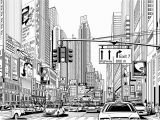 New York Wall Mural Black and White Street In New York Wall Mural Wallpaper Giant Decor