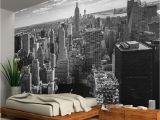 New York Wall Mural by Robert Harrison New York City Skyline Black White Wallpaper Wall Mural