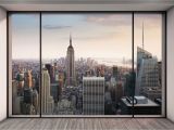 New York Wall Mural Wallpaper Vlies Fototapete Penthouse In New York