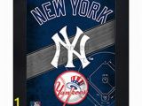 New York Yankee Wall Murals New York Yankees 3d Poster Wall Art Decor Framed Print 14 5×18 5 Lenticular Posters & Memorabilia Gifts for Guys & Girls Bedroom